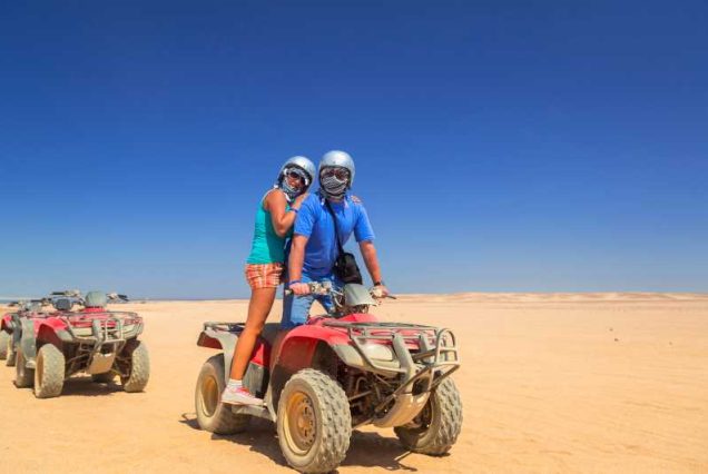 Private 3-Hours Quad Safari and Camel ride after lunch from Sharm el sheikh